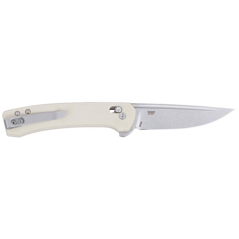 CRKT Q Compact Folding Knife 3" Drop Point Blade Sand - Image 2
