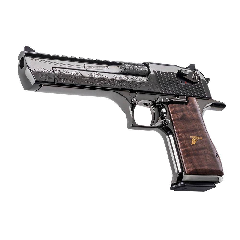 Magnum Research "Dueling Katanas" Desert Eagle Mark XIX Handgun .50 AE 7rd Magazine 6" - BLEMISHED - Image 5