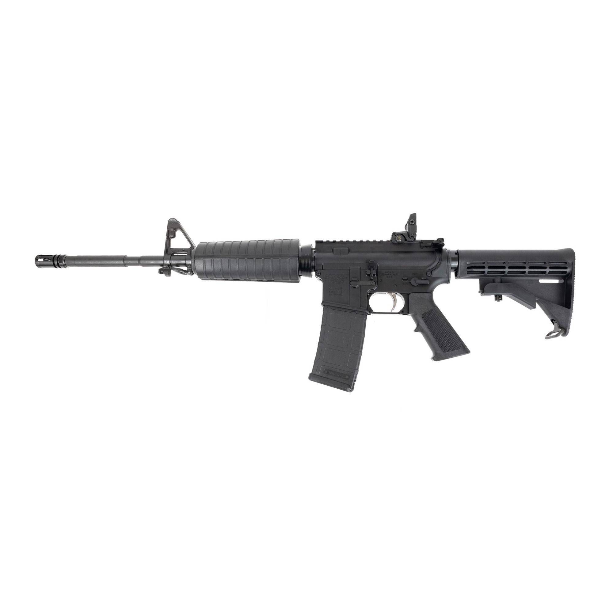 DPMS DPM4-FSB M4 AR-15 Rifle 5.56mm 30rd(1) 16" Threaded Barrel Magpul MBUS Rear Sight Black M4 Stock - Image 2