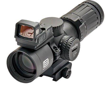 EOTech Vudu Rifle Scope Package 4-12x36 36mm FFP MR5 Black with EFLX and Ring Mount - Image 9