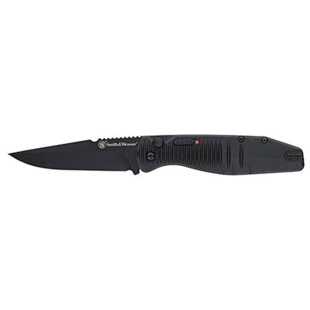 Smith & Wesson Special Ops Auto Full Size Folding Knife 3-2/5" Drop Point Blade Black - Image 2