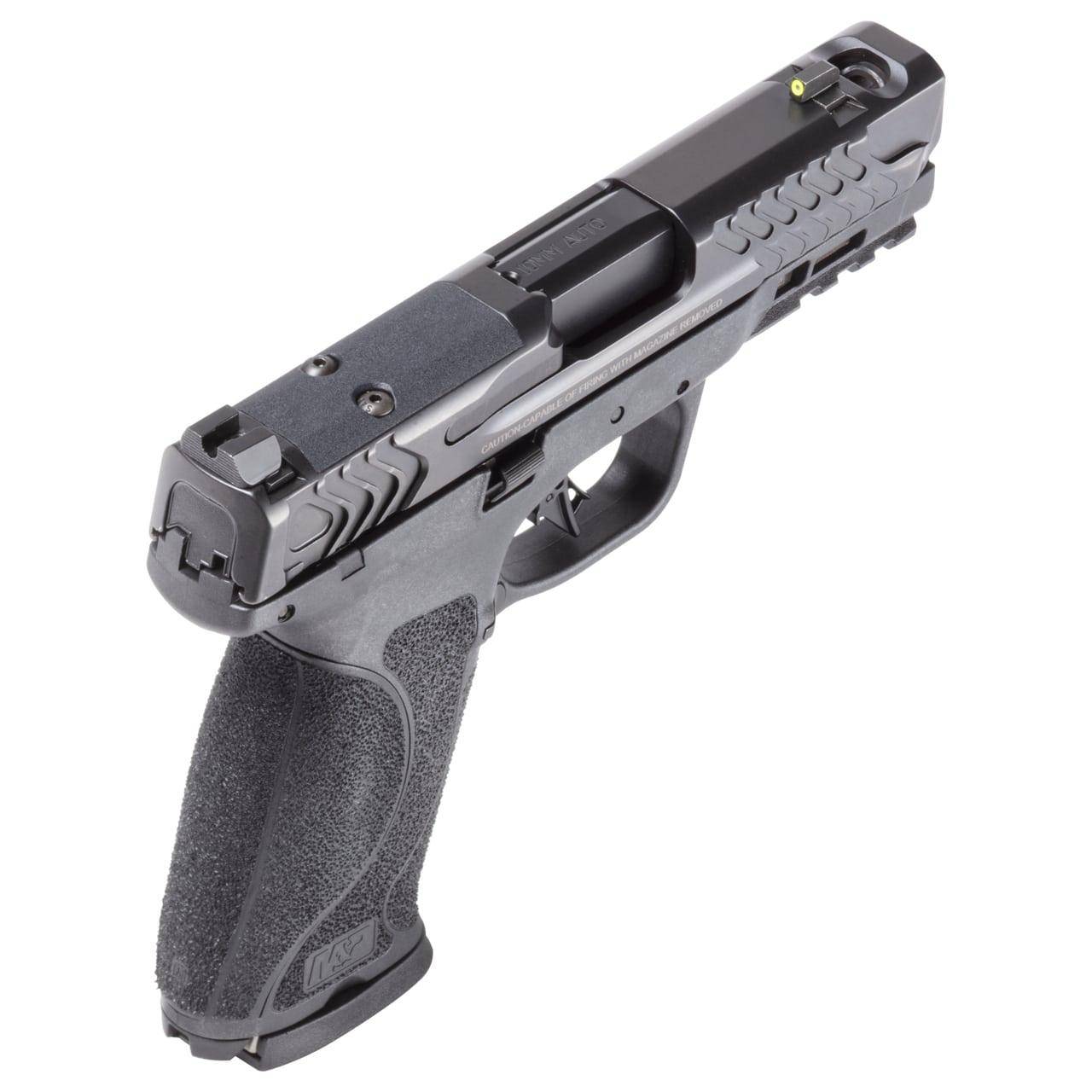 S&W PC M&P 10MM M2.0 Carry Comp Handgun 10mm Auto 15rd Magazines(2) 4" Barrel OR No Thumb Safety Black - Image 3