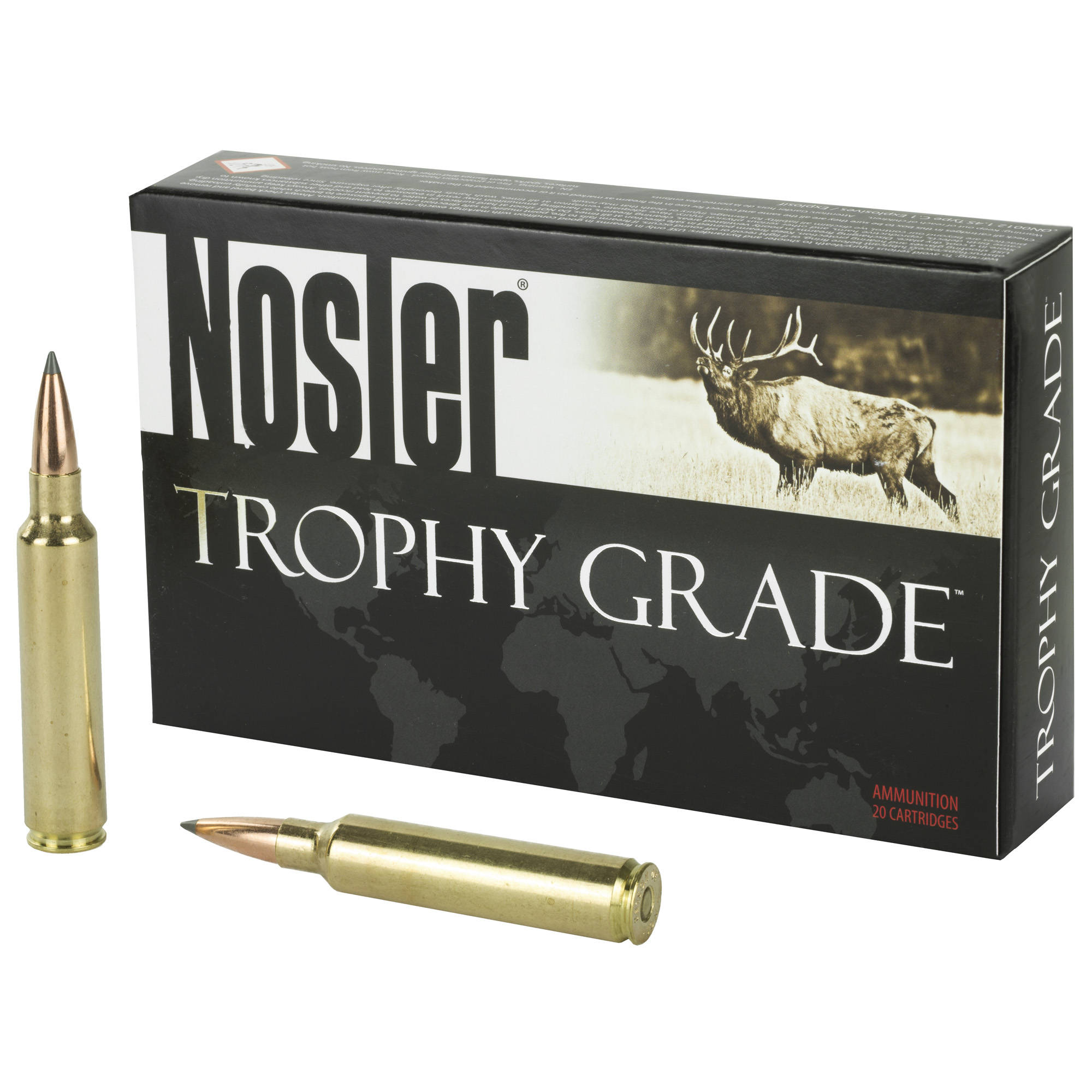 Nosler Accubond Trophy Grade Long Range Rifle Ammunition .30 Nosler 210gr ABLR SP 3000 fps 20/ct - Image 3