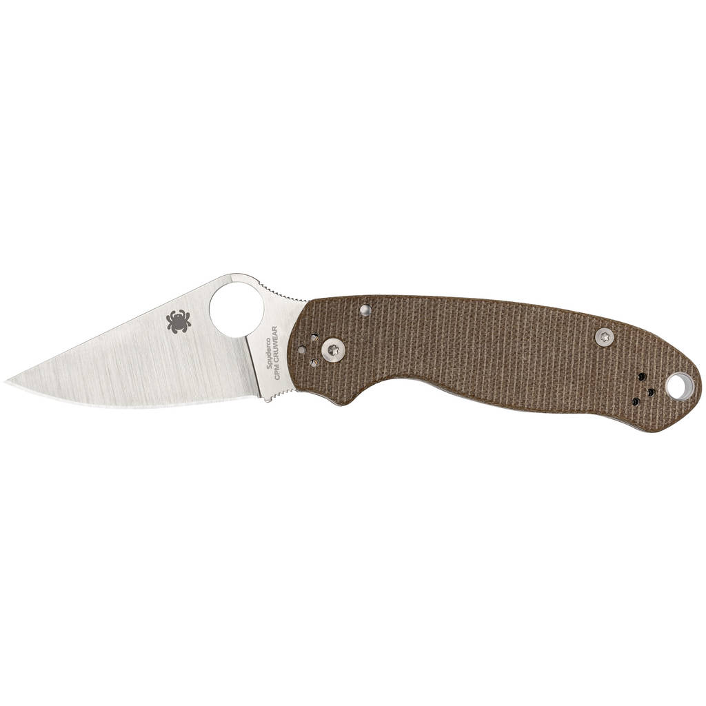 SPYDERCO PARA 3 CRU WEAR BRN MCRTA