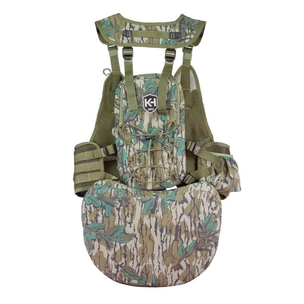 Knight & Hale Run N' Gun 200 Turkey Vest - Mossy Oak Greenleaf - Image 2