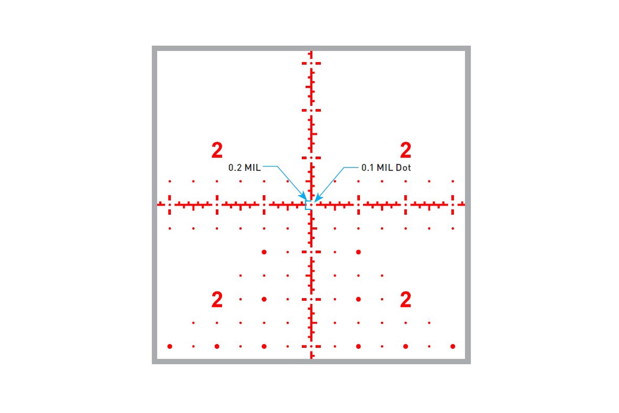 Primary Arms Compact PLxC 2.5-20x48mm FFP Rifle Scope - ACSS Athena BPR MIL G2 Reticle - Image 13