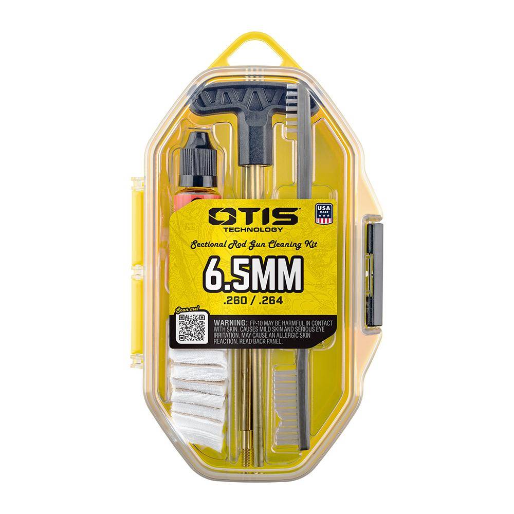 Otis Rifle Cleaning Kit with Brass Rods 6.5mm/.243 Cal