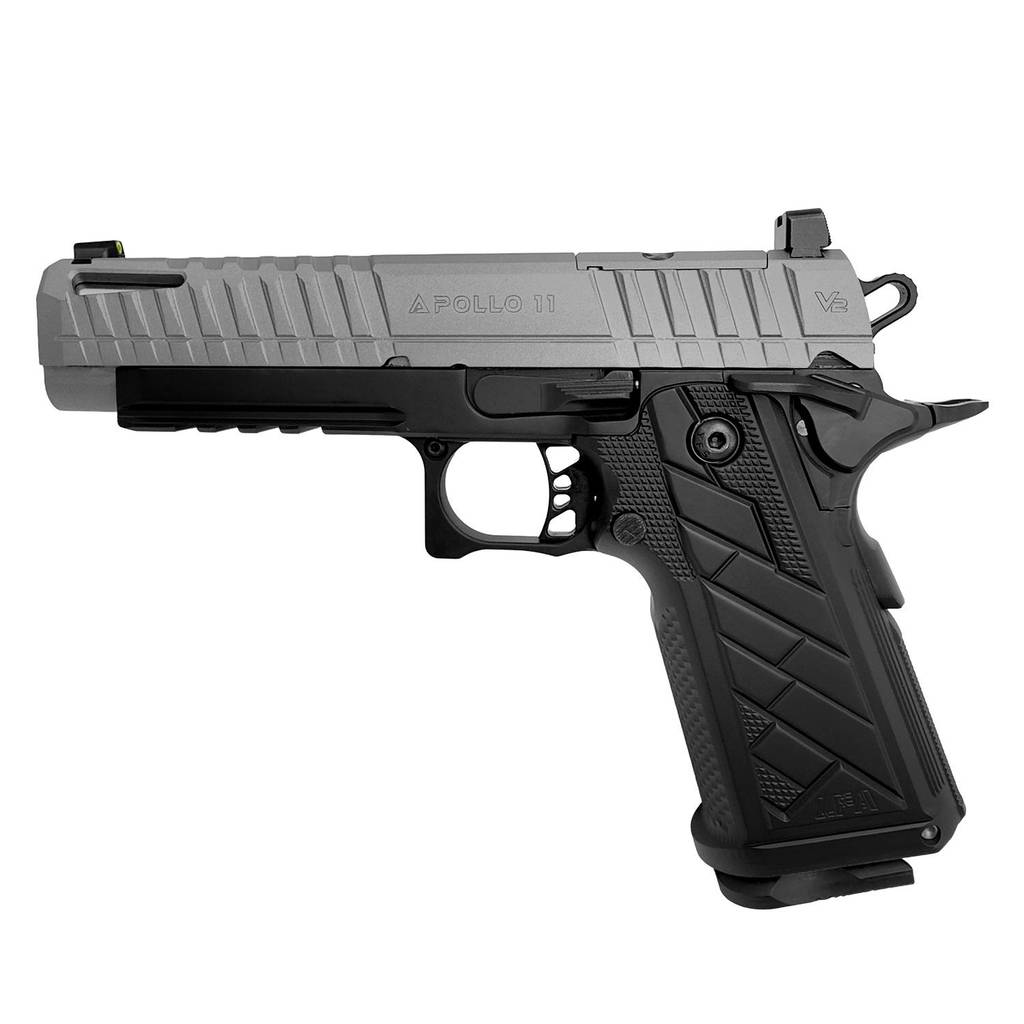 LFA Apollo 11 FS Handgun 9mm Luger 18rd Magazine 5" Barrel Grey/Black