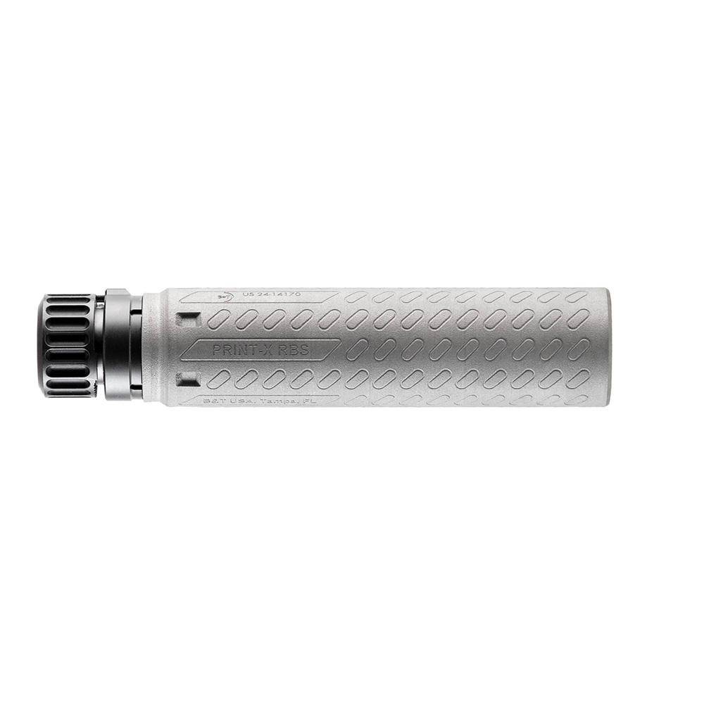 B&T X-762 Ti Print-X RBS Suppressor 7.62 Titanium w/SF QD Hub