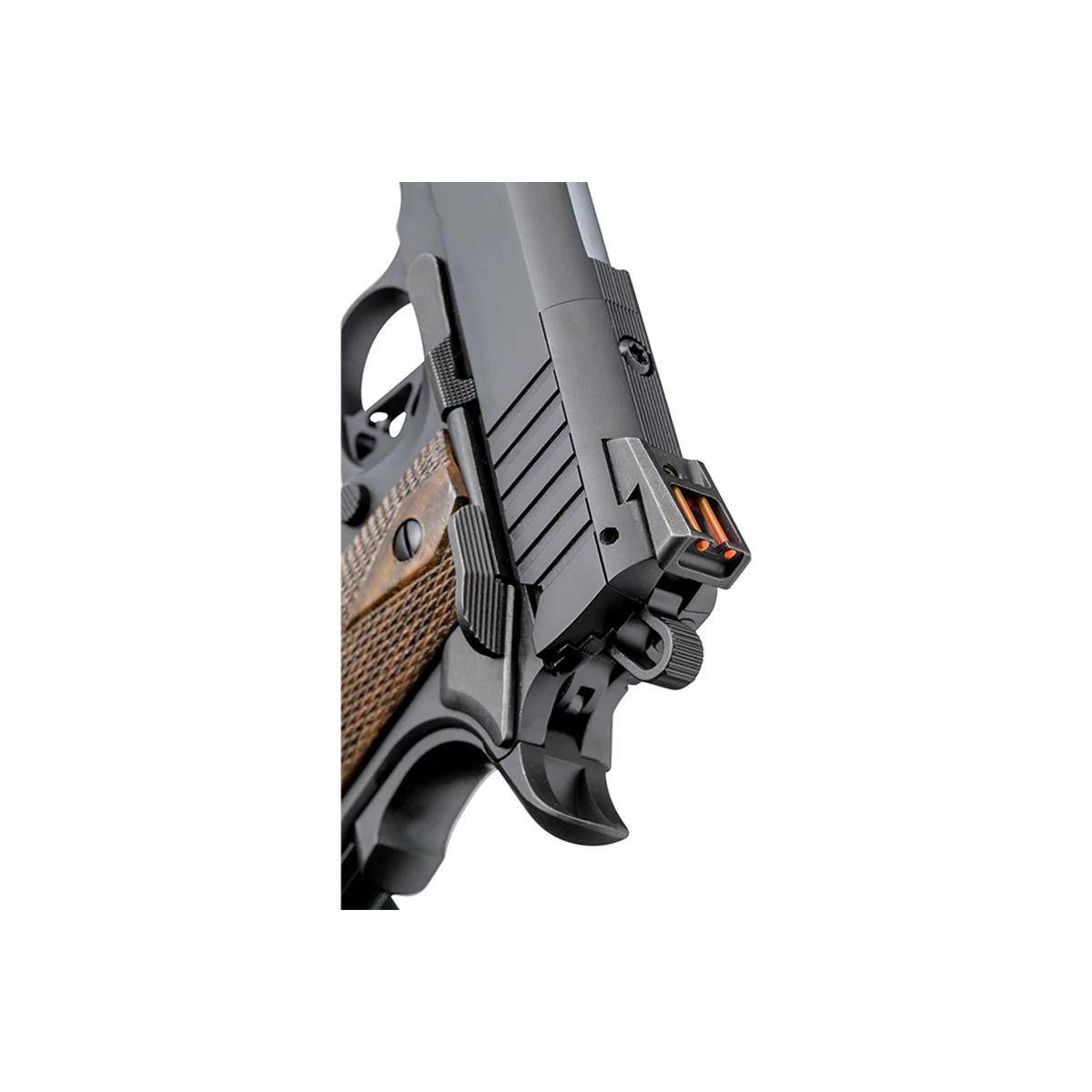 Chiappa 1911 Superior Optic Ready Handgun .45 ACP 8rd Magazines(2) 5" Barrel Blued w/Walnut Grips - Image 4