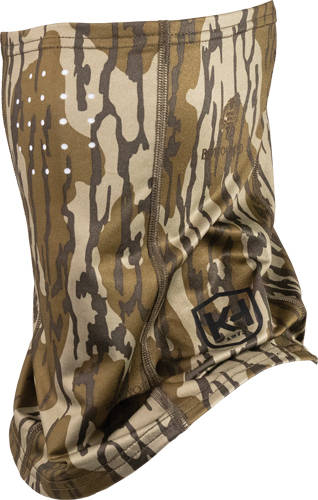 Knight & Hale Run N' Gun Gaiter Mask One Size Mossy Oak Original Bottomland - Image 2
