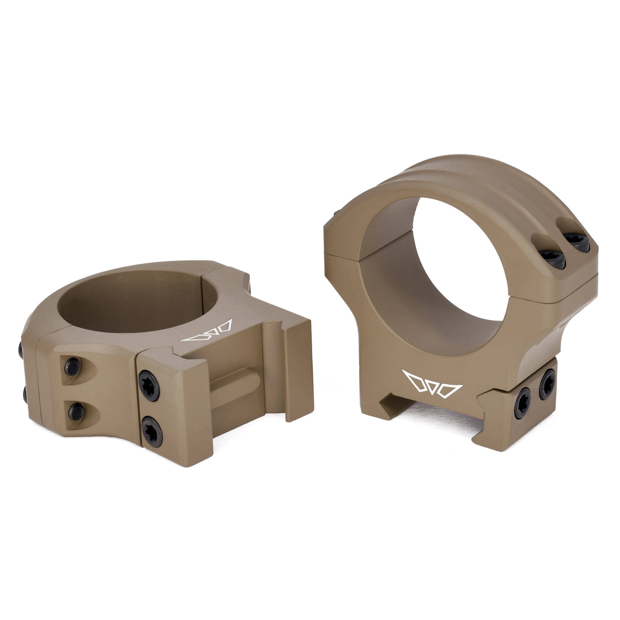 Warne HyperLite 30mm High Dark Earth Scope Rings - Image 2