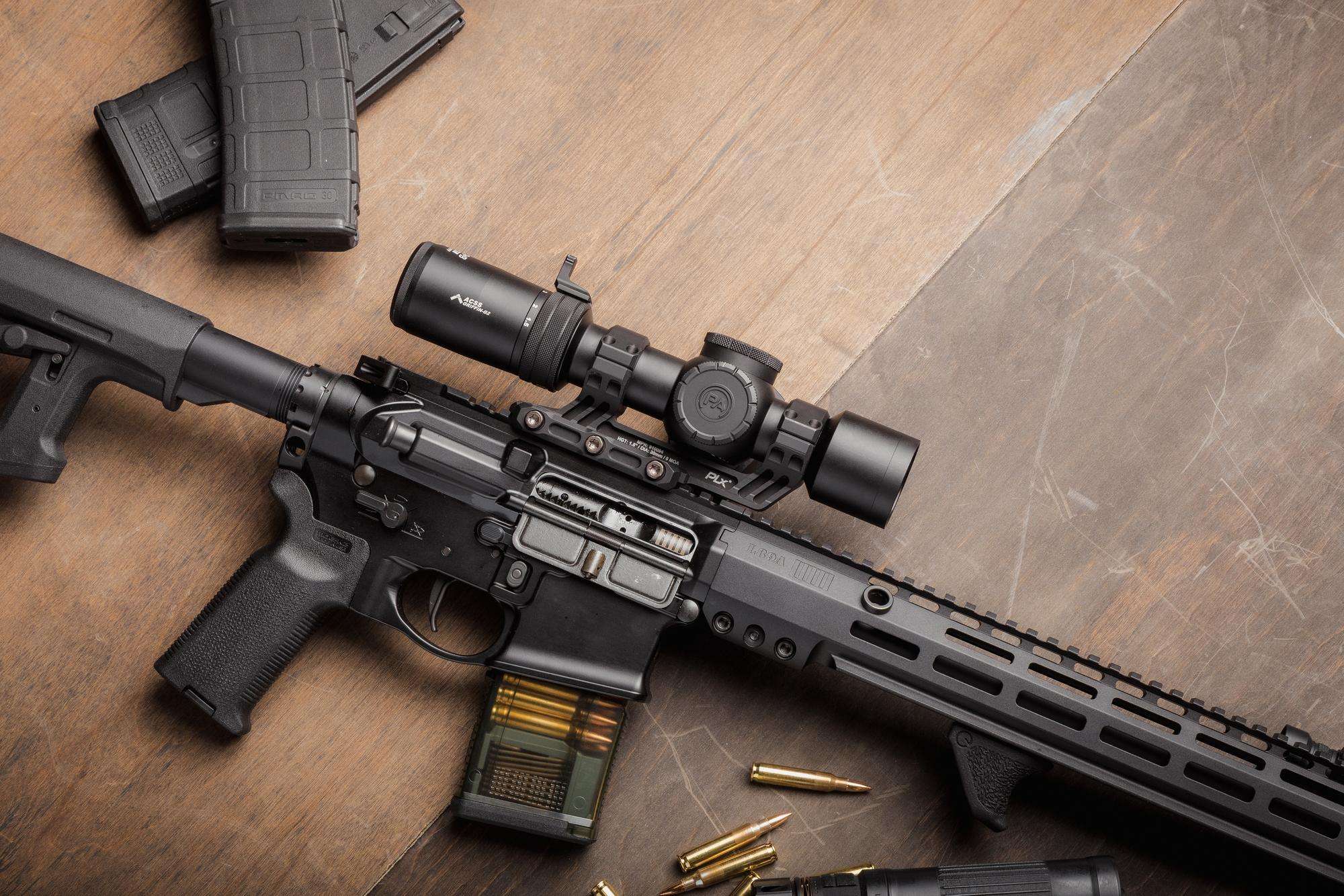 Primary Arms Compact PLxC 1.5-12X36mm FFP RDB Rifle Scope - Illuminated ACSS Griffin MIL Reticle - Gen II - Image 7