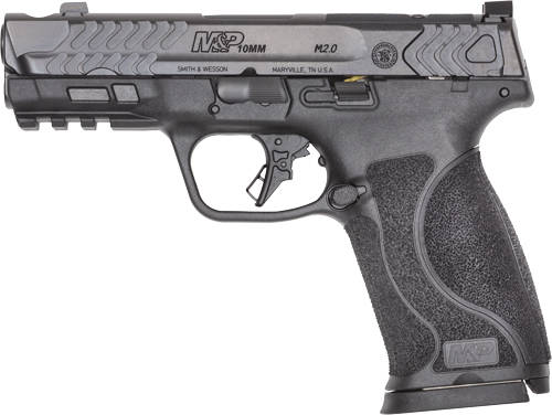 S&W PC M&P 10MM M2.0 Carry Comp Handgun 10mm Auto 15rd Magazines(2) 4" Barrel OR No Thumb Safety Black - Image 8