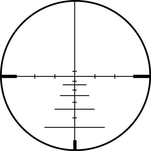 KonusPro 550 Rifle Scope - 3-9x40mm Engraved 550 Ballistic Reticle Matte Black - Image 3