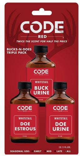Code Blue Code Red Buck-N-Does Combo Scent - Image 2