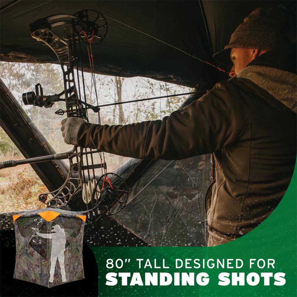 Barronett Blinds Prowler 300 Ground Blind Bloodtrail Backwoods Camo - Image 5