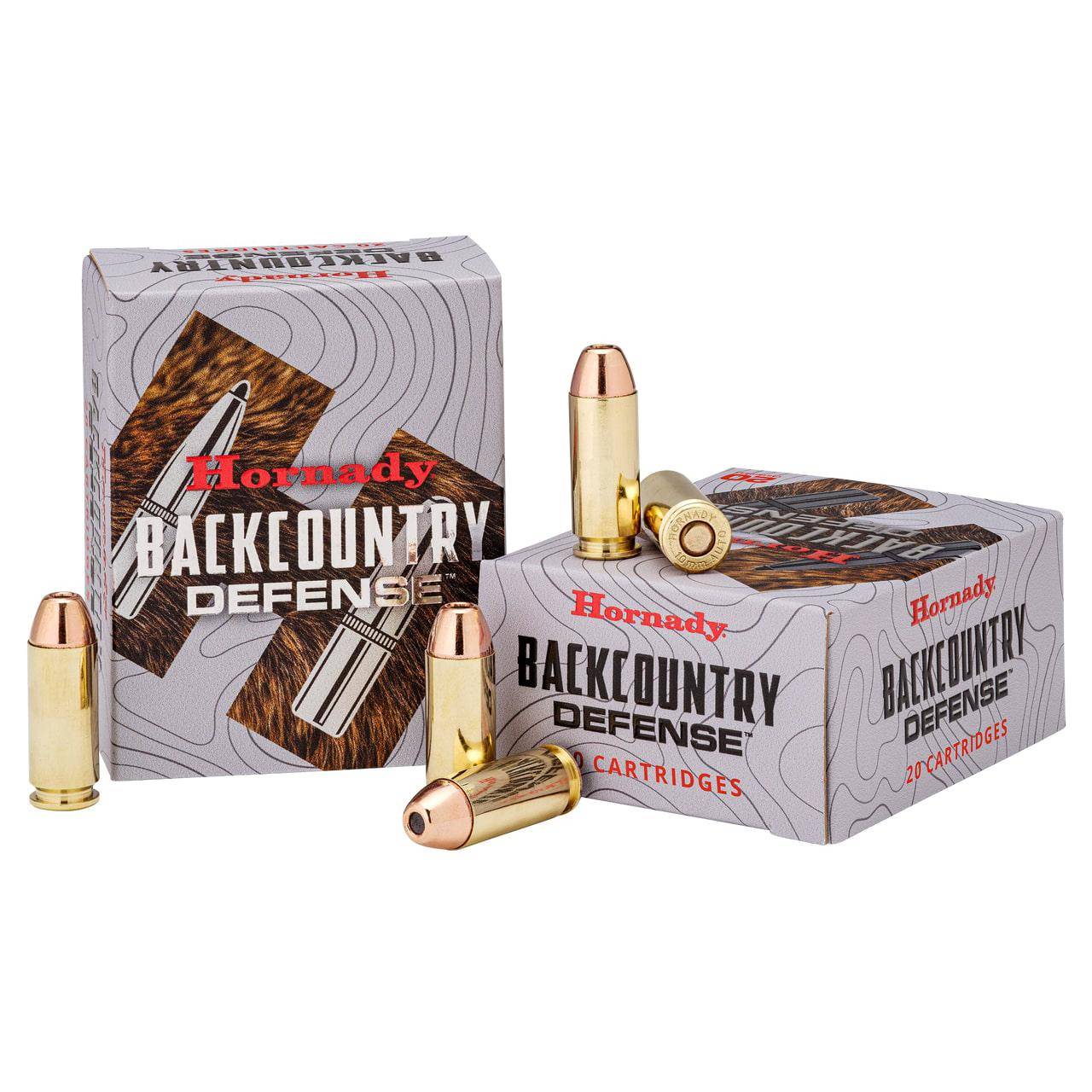Hornady Backcountry Defense Ammunition 10mm Auto 200gr JFP 1160 fps 20/ct