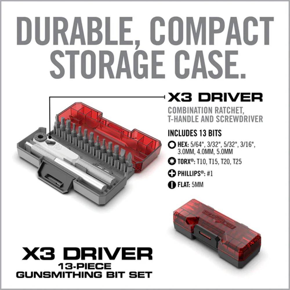Real Avid X3 Driver 13-Piece Gunsmithing Bit Set - Image 3