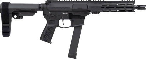 CMMG Banshee MKGs Fixed Ejector Handgun 9mm Luger 33rd Magazine 8" Barrel RipBrace Armor Black - Image 2