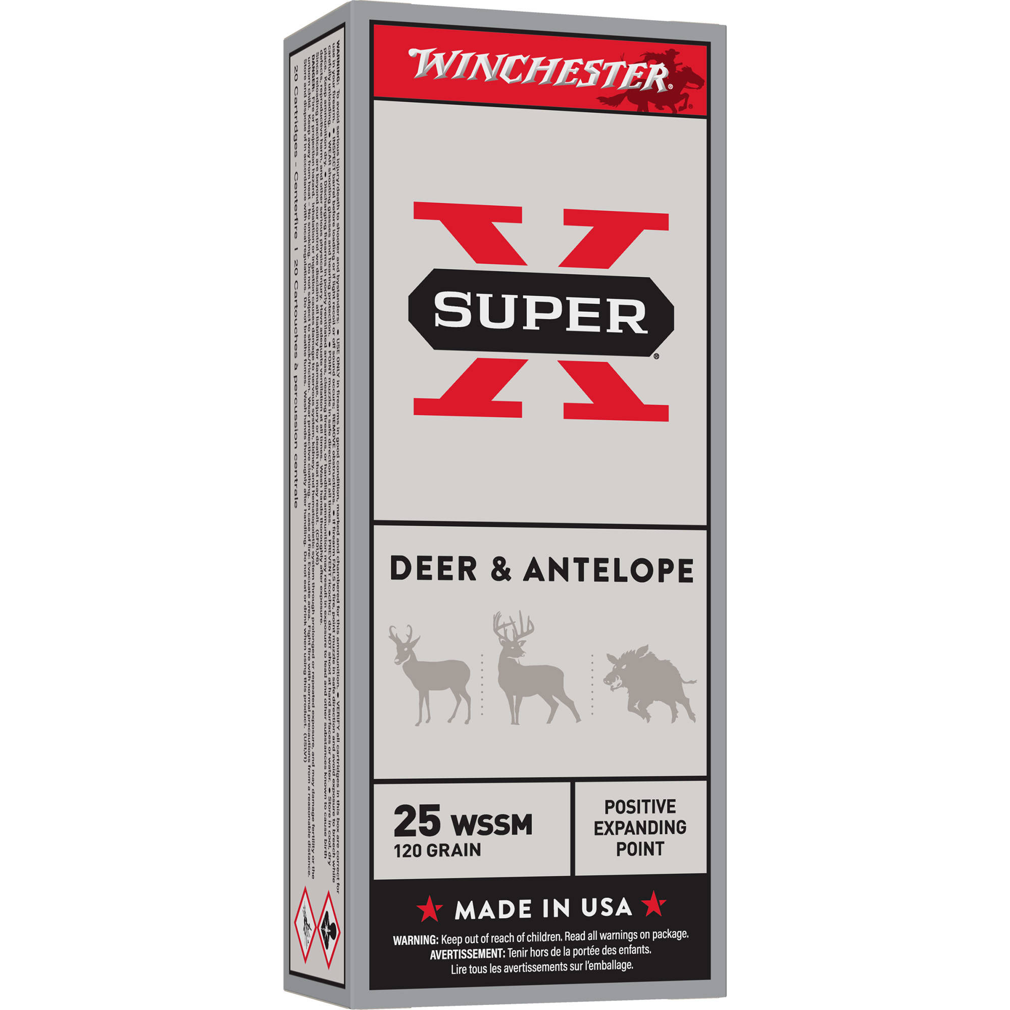 WIN SPRX 25WSSM 120GR PEP 20/200