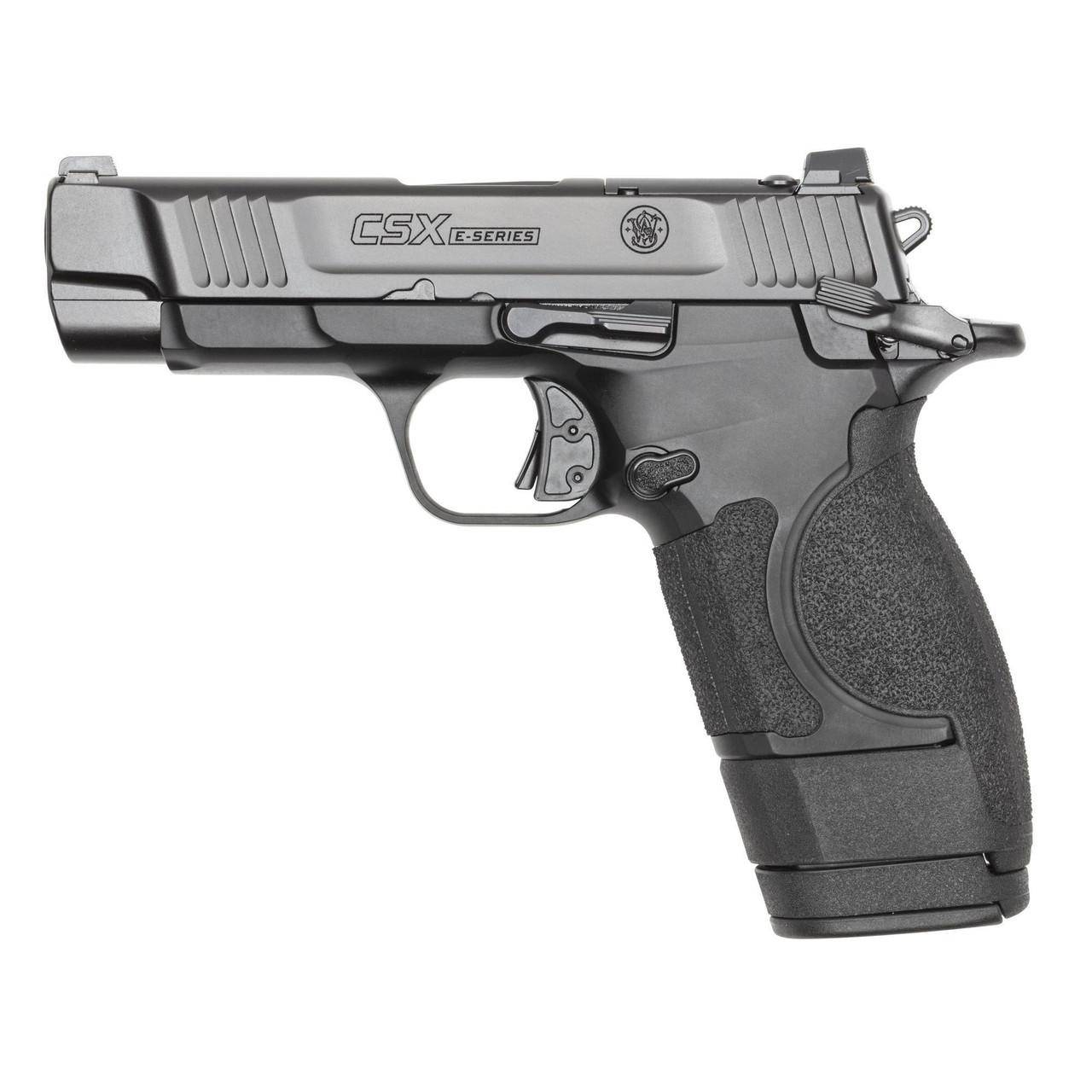 S&W CSX E-Series Handgun 9mm Luger 10rd Magazines(2) 3.6" Barrel Thumb Safety Black Slide - Image 5