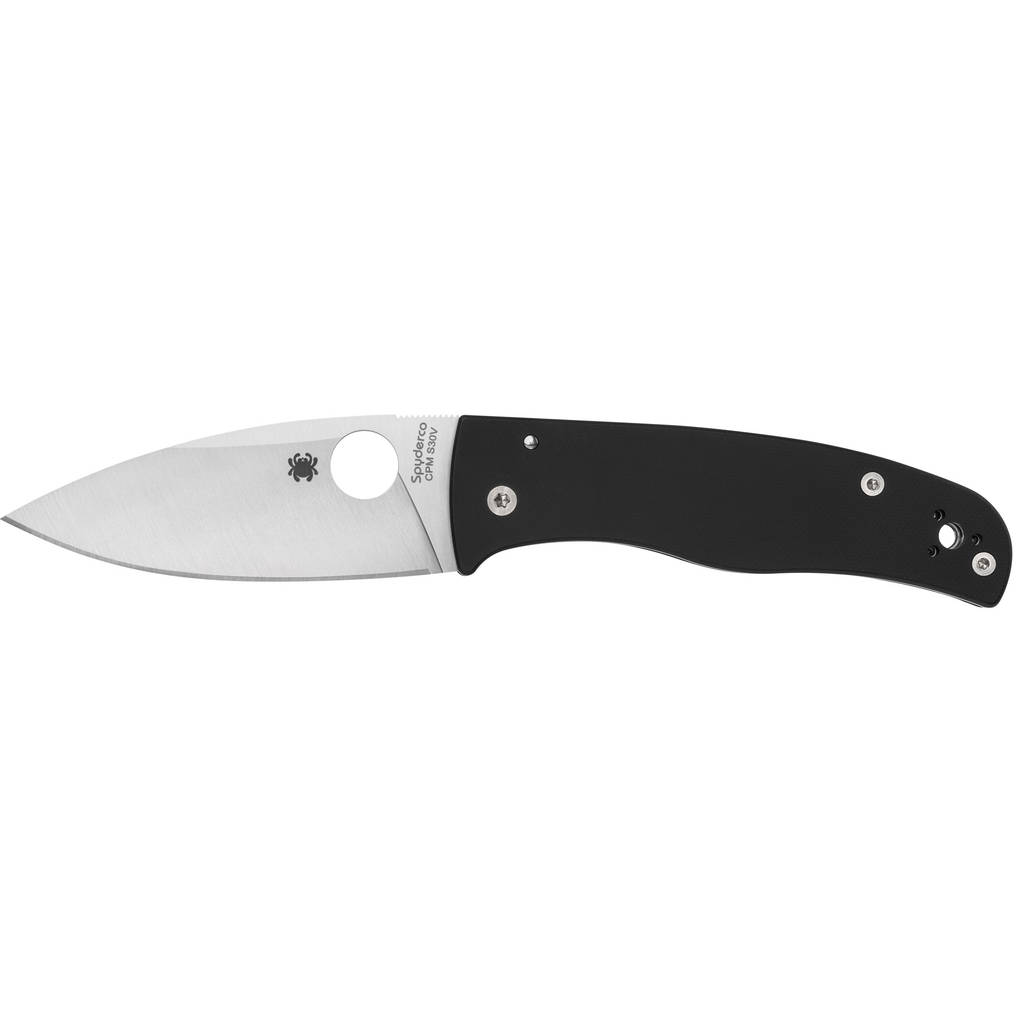 SPYDERCO BODACIOUS BLK/SLV S30V