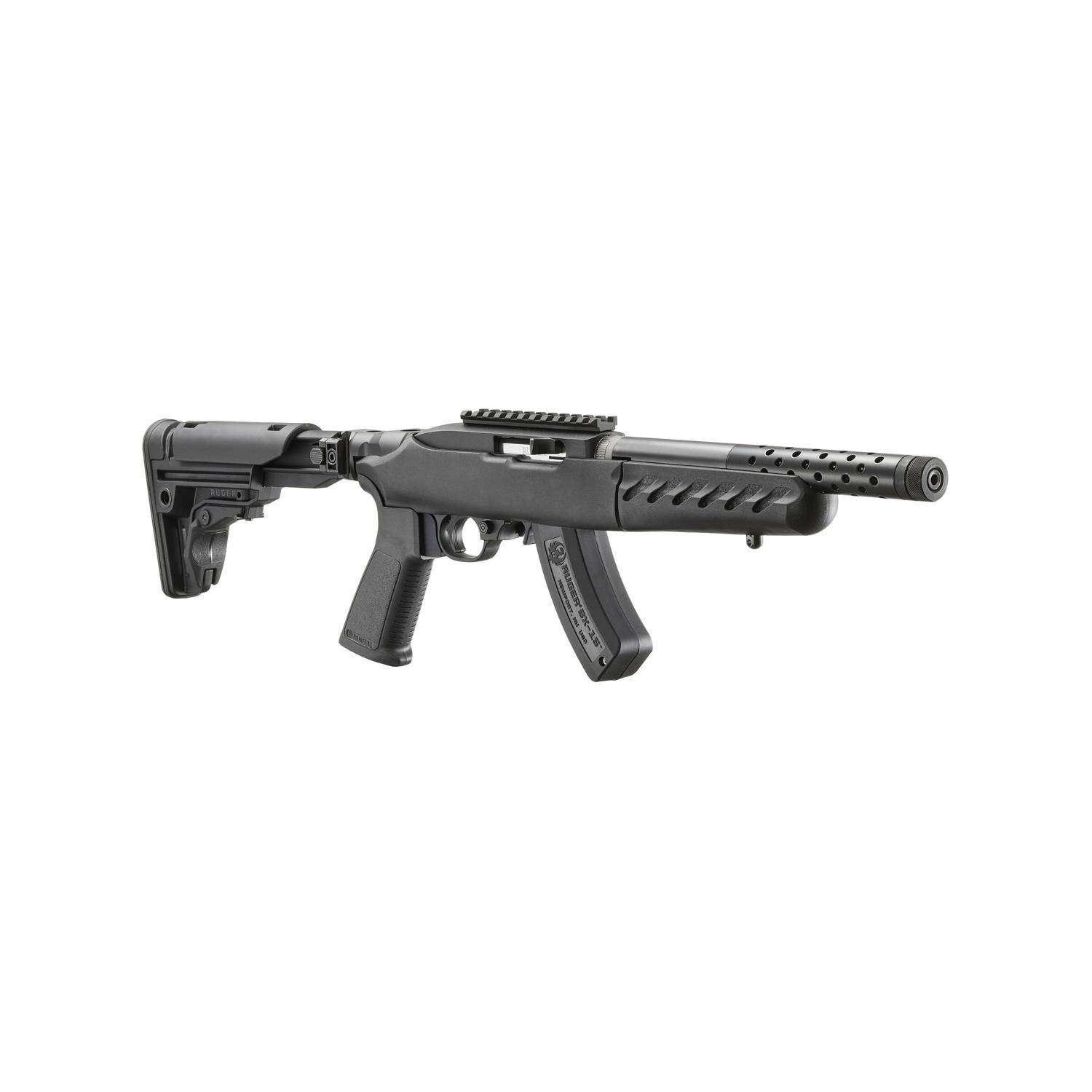Ruger 10/22 Short Barrel Rifle .22 LR 15rd Magazine 10" Threaded Barrel Matte Black Finish NFA item - Image 2