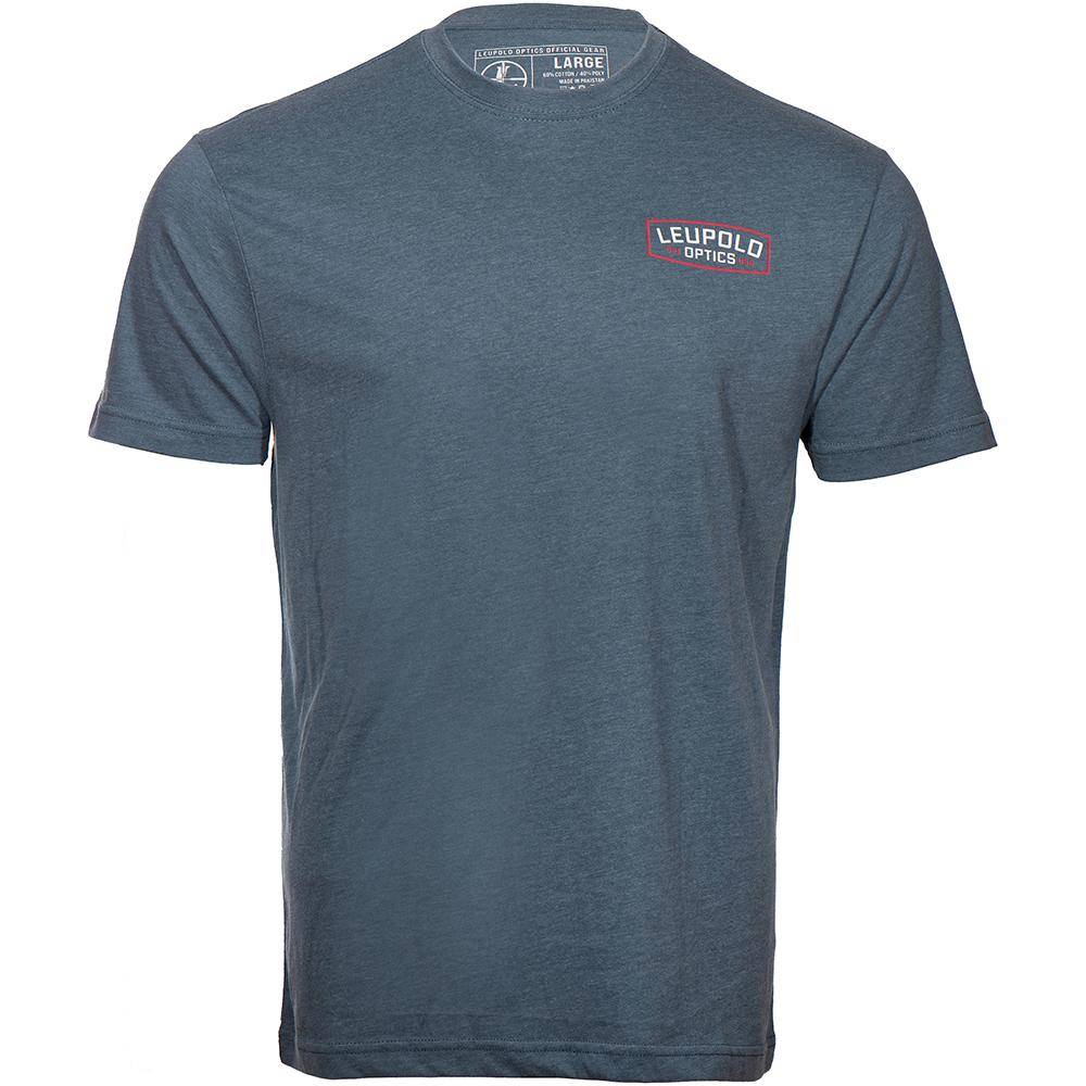 Leupold Badge Short Sleeve Shirt Indigo 2XL