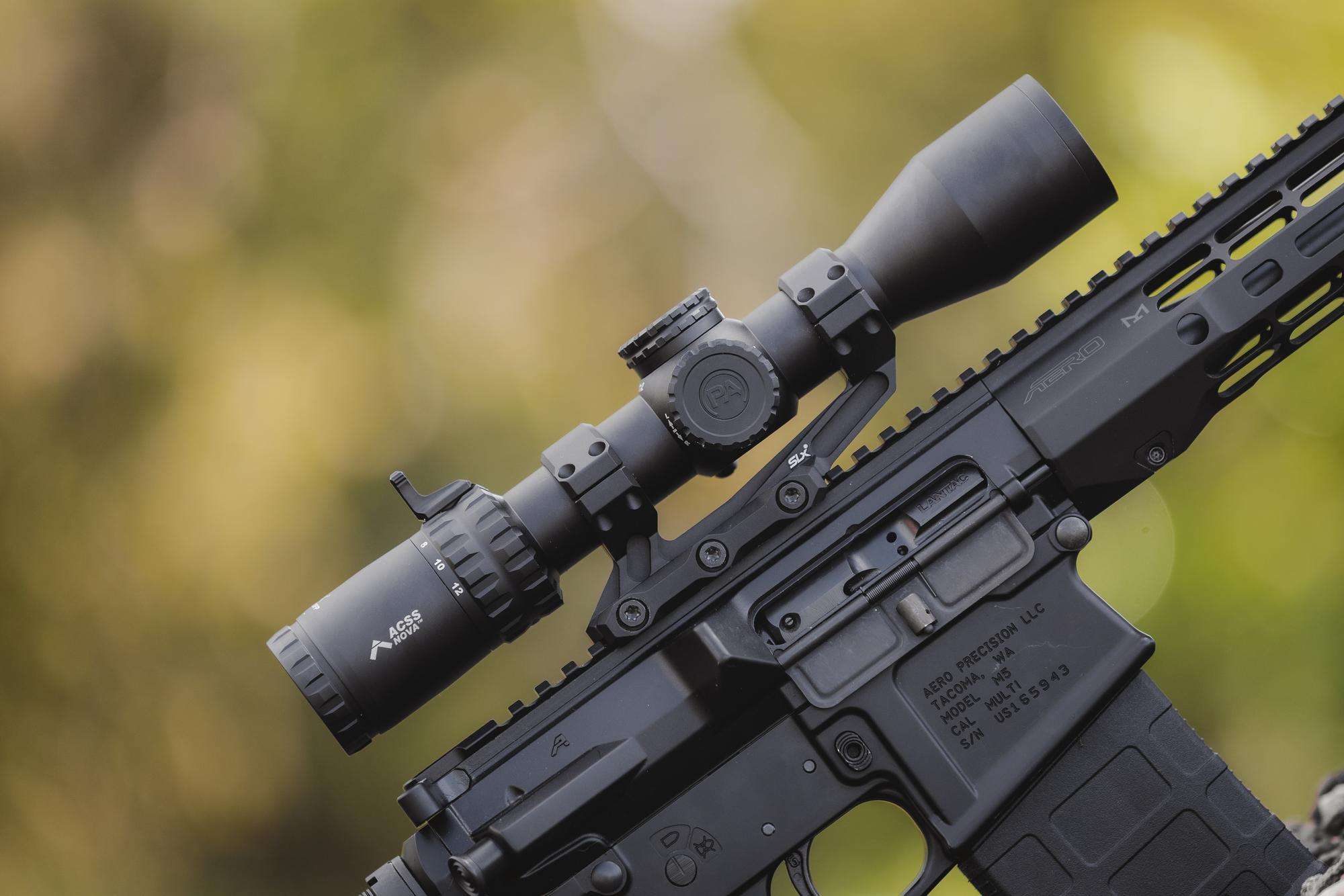 Primary Arms SLx 2-12x40mm SFP Rifle Scope - Illuminated ACSS Nova Fiber Wire Reticle - Image 6