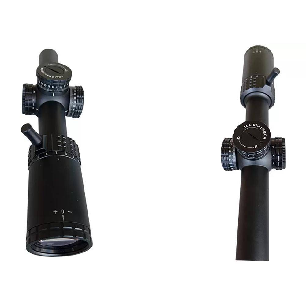Konus Sultan Rifle Scope 1-10x24mm 30mm SFP Ballistic Circle Illum. Black - Image 4
