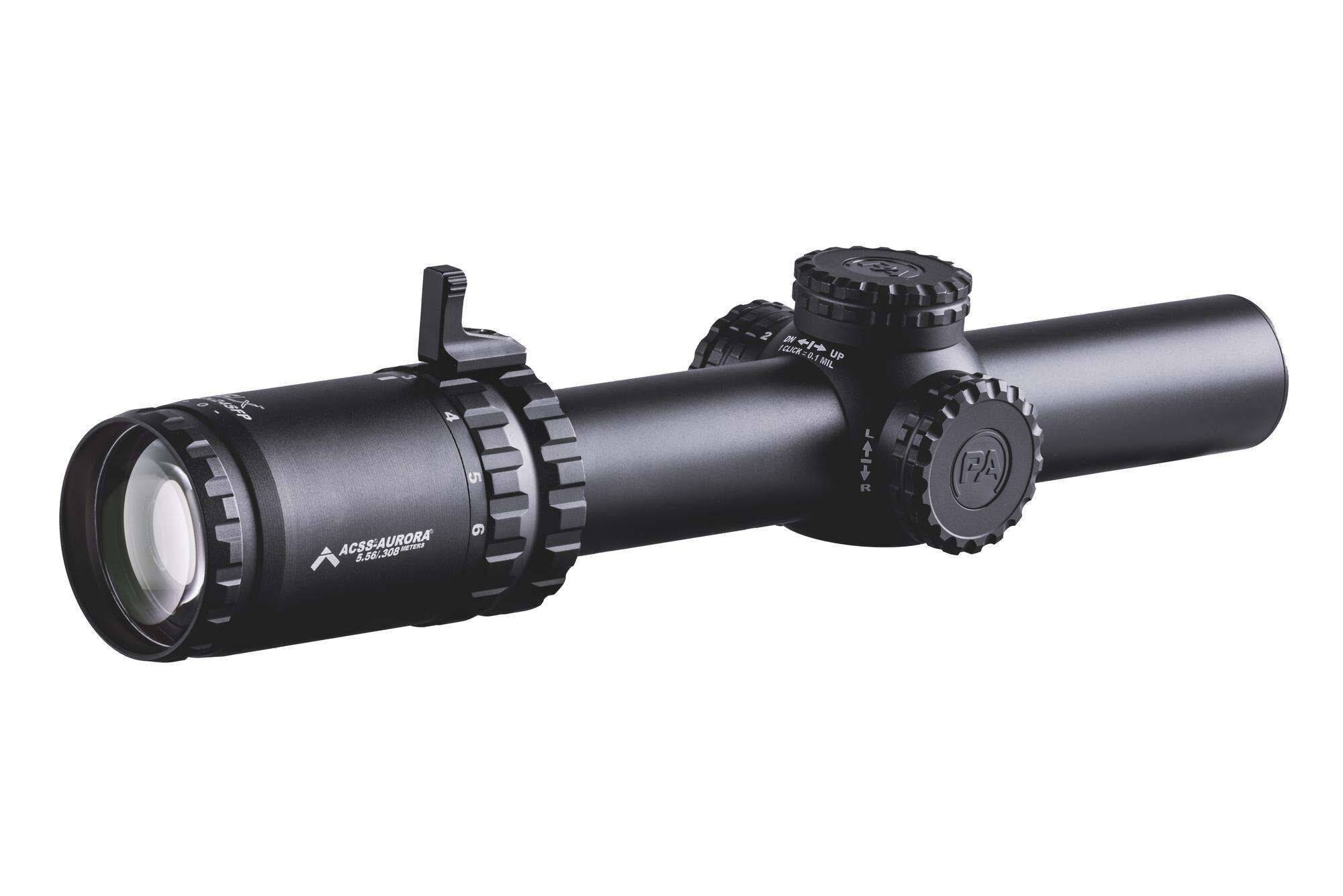 Primary Arms SLx 1-6x24 SFP Rifle Scope Gen IV - Illuminated ACSS Aurora 5.56/.308 Meter Reticle - Image 5