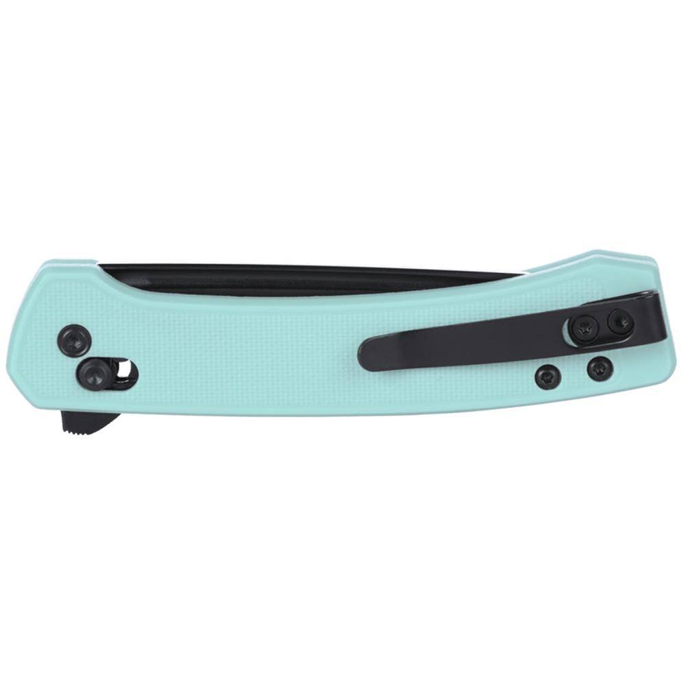 CRKT Q Compact Folding Knife 3" Drop Point Blade Blue - Image 3