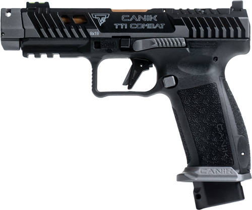 Canik TTI Combat Handgun 9mm Luger 10rd Magazines (2) 4.6" Barrel Smoke - Image 4