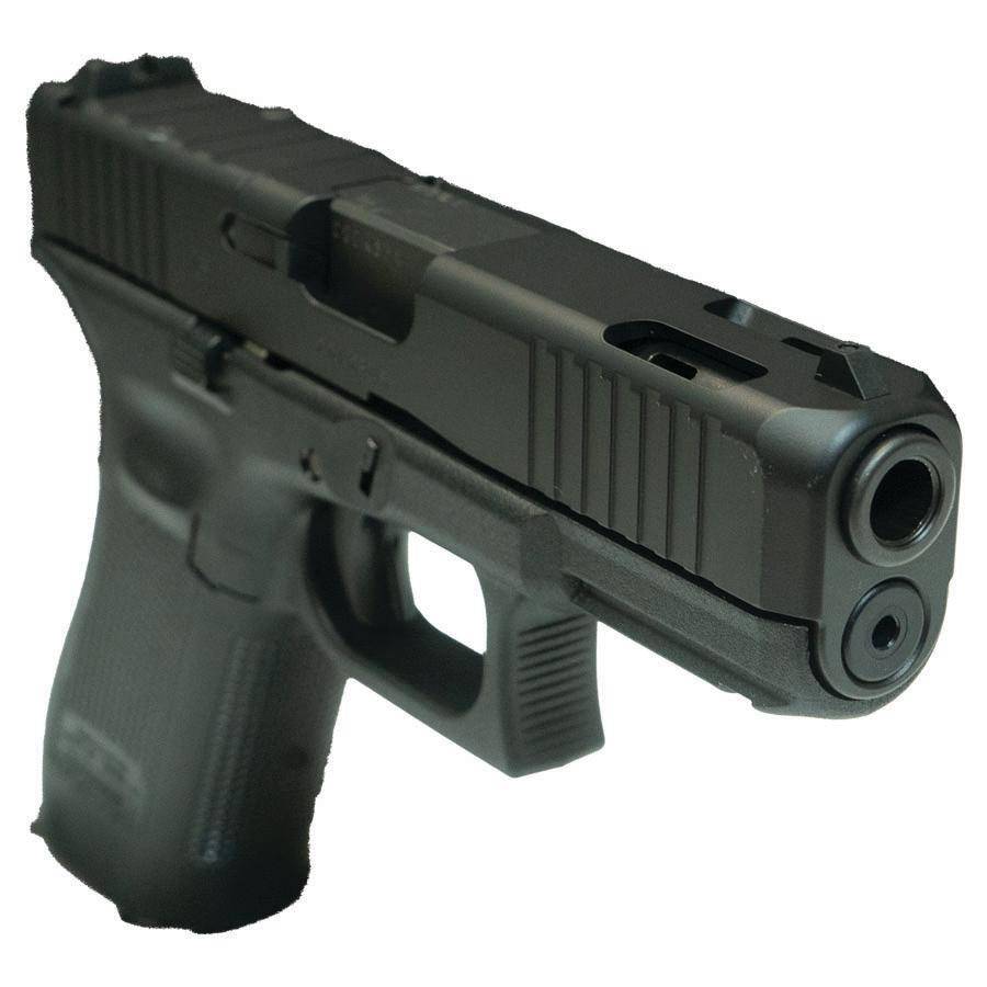 Glock V-Series Optic Ready Model 45 Handgun 9mm Luger 17rd Magazines (3) 3.7" Ported Barrel Black Cerakote Austria - Image 2
