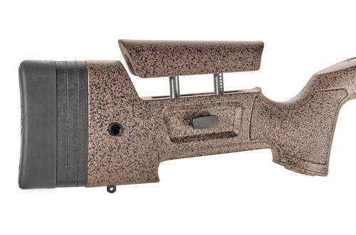 Bergara B-14 HMR 22 Creedmoor Rifle 5rd Magazine (1) 20" Barrel Molded Mini Chassis Stock Cerakote - Image 5