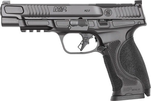 S&W M&P9 M2.0 Metal HD Handgun 9mm Luger 17rd Magazines(2) 5" Barrel Optic Ready NO Thumb Safety Black Steel Frame - Image 8