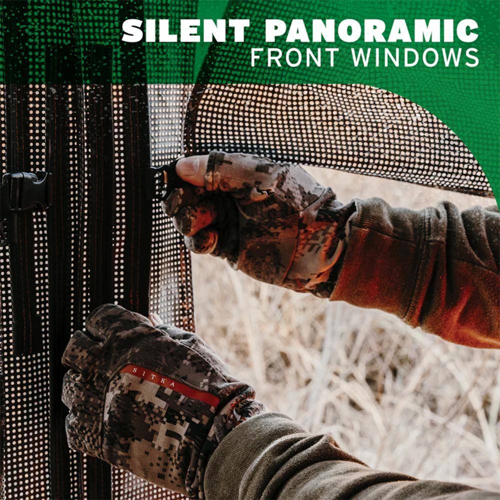 Barronett Blinds Insight 350 Ground Blind Fence Line Camo - Image 4