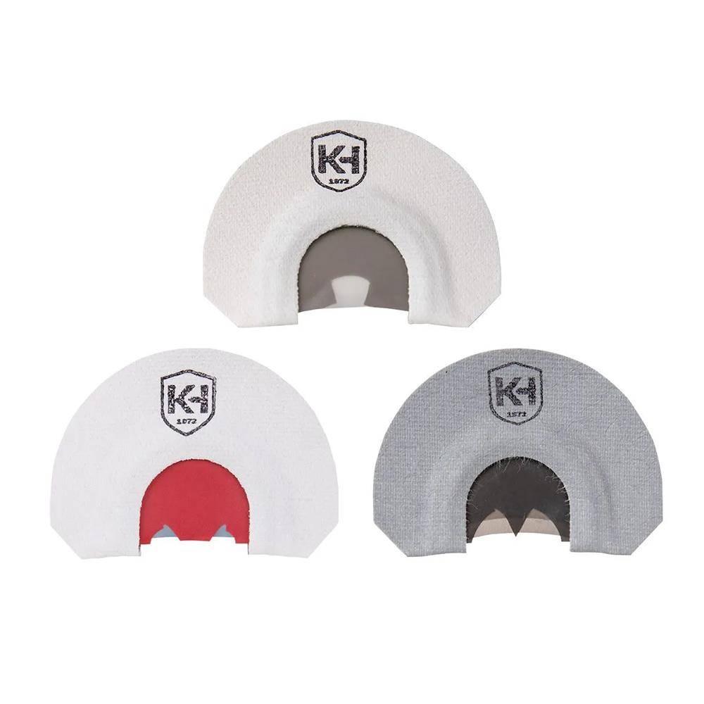 Knight & Hale Smokeshow Turkey Mouth Call Batwing/Barber's Cut/Ghost Cut 3/ct