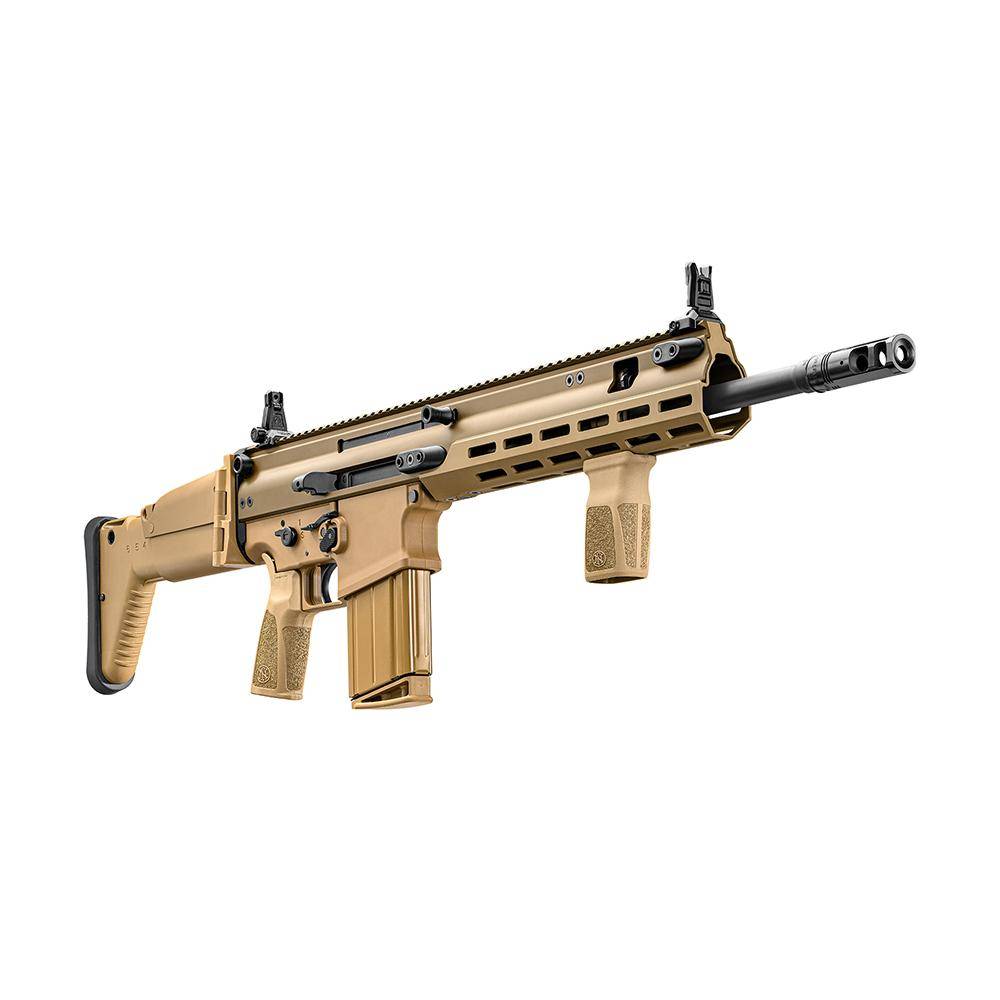 FN SCAR 17S Rifle 6.5 Creedmoor 20rd Magazine 16.25" Threaded Barrel FDE - Image 3