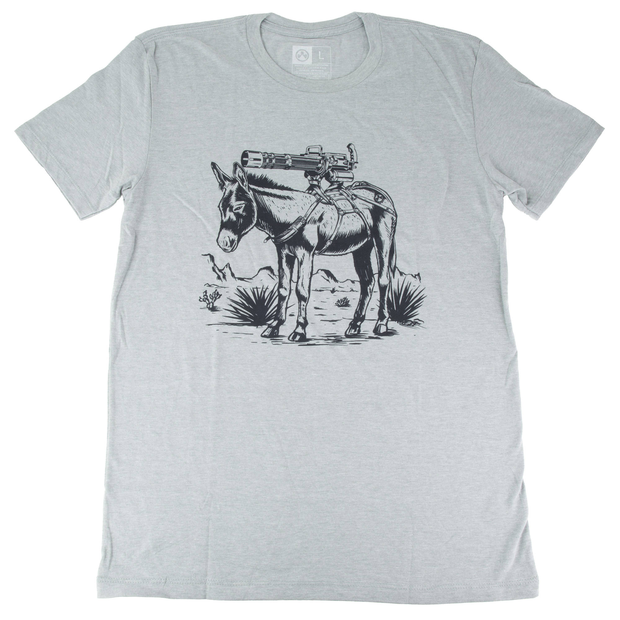 MAGPUL BURRO CVC TSHRT GRAY L
