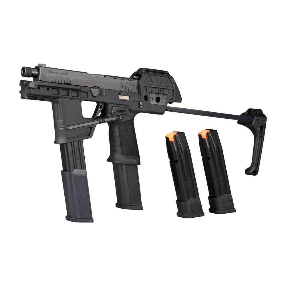 Sig Sauer P320 Flux TACOPS Handgun 9mm Luger 30(2)&21(3)rd Magazines 5.5" Threaded Barrel Brace - Image 8