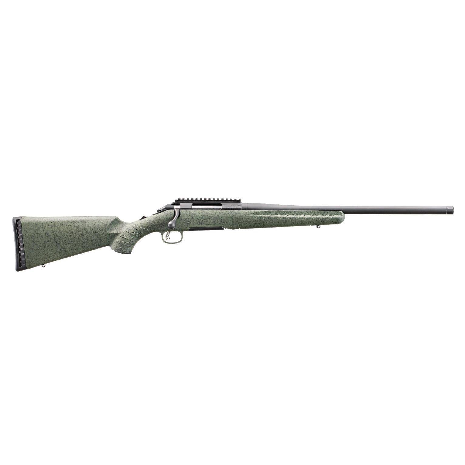 Glenfield Model A Bolt Action Rifle 243 Win 4rd Capacity 20" Threaded Barrel Moss Green Splatter Stock