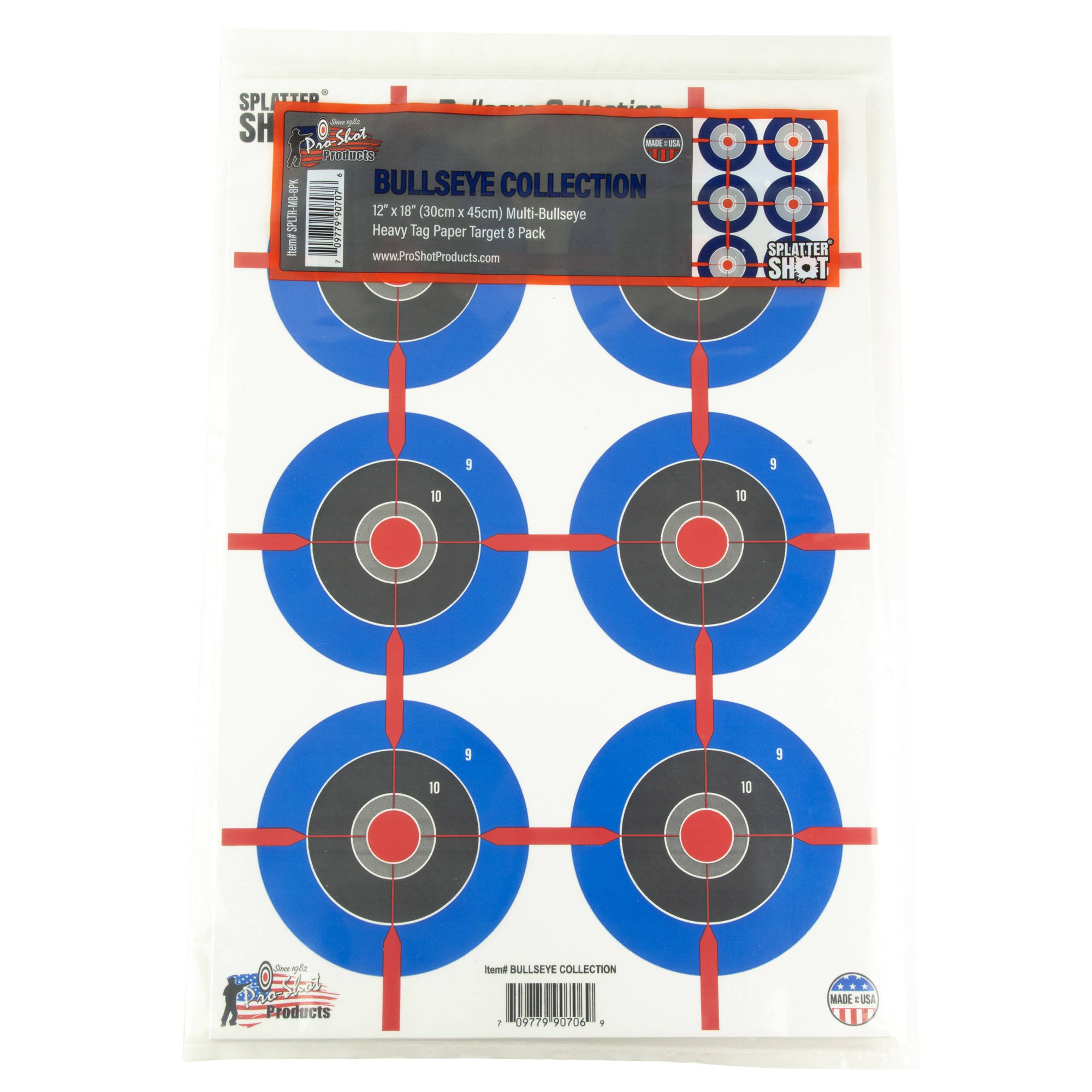 PROSHOT SPLTR MB 12X18 TP 8PK