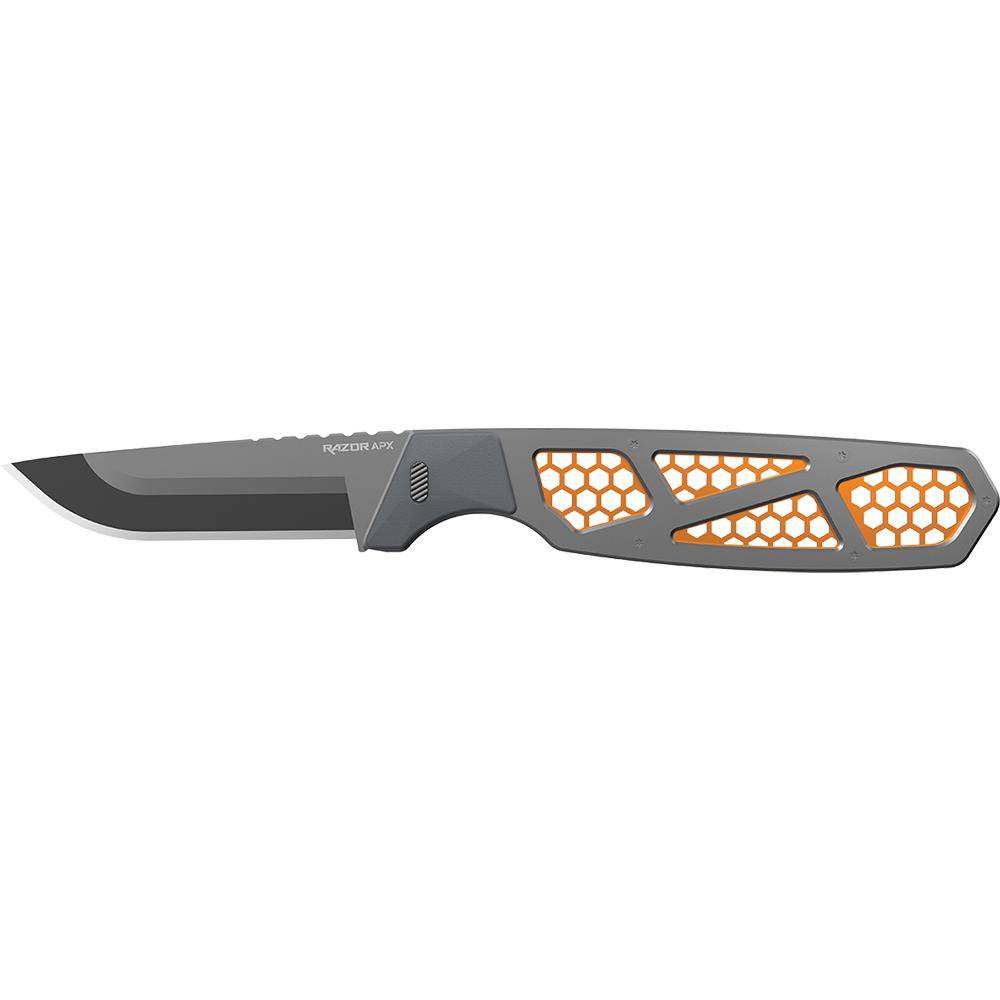 Outdoor Edge Razor Apx Folding Knife 6 3" Blades Orange - Image 2