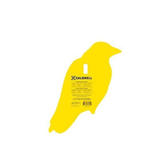 Caldwell AR500 Crow Steel Hanging Target Yellow - Image 2