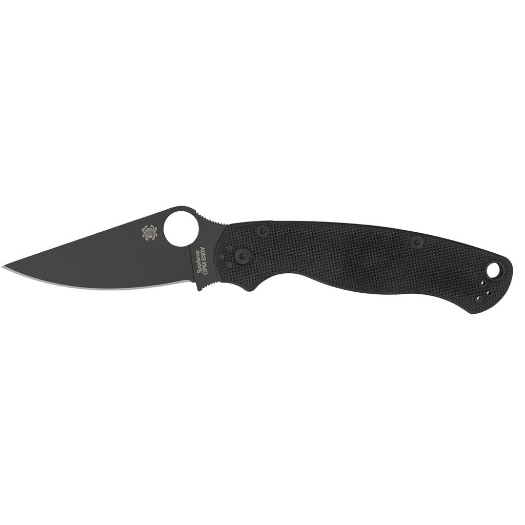 SPYDERCO PARA MILITARY 2 G10 BLK BLD