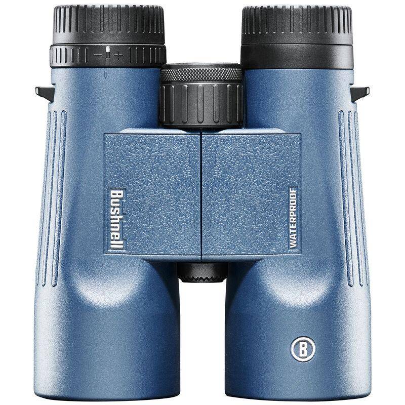 Bushnell H2O 10x42mm Waterproof Binoculars Roof WP/FP Twist Up Eyecups Dark Blue - Image 2