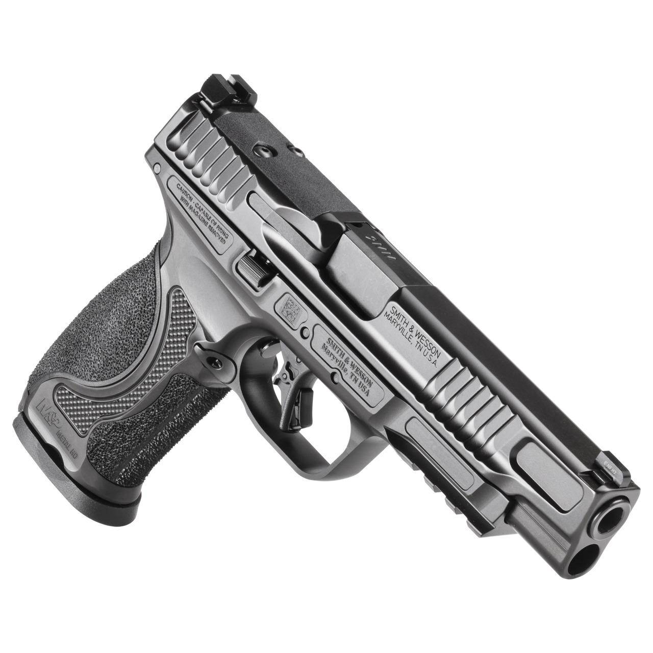 S&W M&P 9 M2.0 Metal HD Optic Ready Full Size Handgun 9mm Luger 15rd Magazines(2) 5" Barrel No Thumb Safety - Image 2