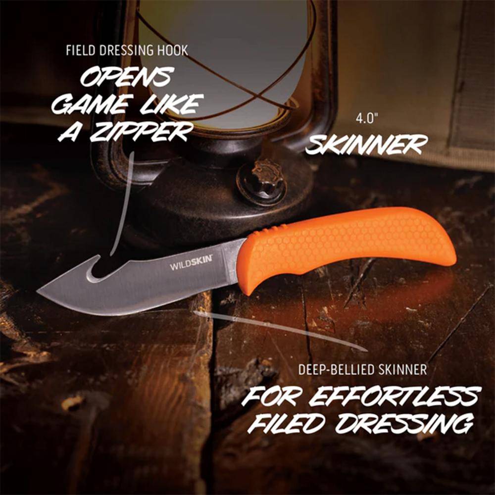 Outdoor Edge Wildlite 6-Piece Hunting Knife Kit with Case - Image 3